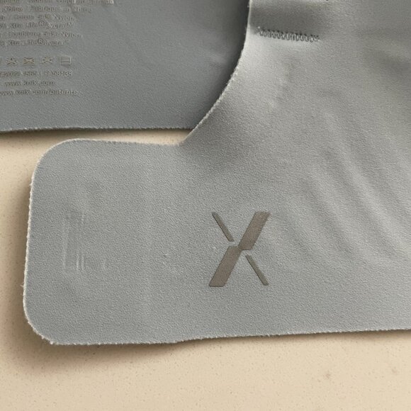 Knix Revolution V-Neck Bra #1 Seller Wireless Med. Support Light Blue Sz S+ NWOT - Picture 12 of 14